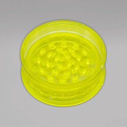 Plastikgrinder, 60 mm, Gelb