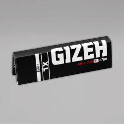 GIZEH King Size XL Extra Fine Longpapers inkl. Tips, Heftchen mit 34 Blättchen
