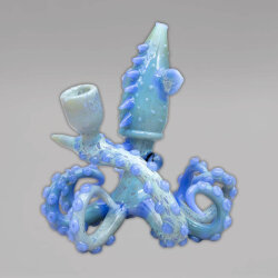 Black Leaf Glasbong Oktopus ll, blau