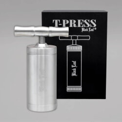 Black Leaf T-PRESS Pollenpresse, Edelstahl, XL