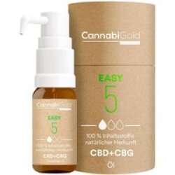 Cannabigold Easy 5 CBD+CBG Öl