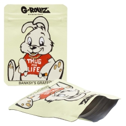 G-Rollz Thug Life geruchssichere Mylar Bags 64x64mm - 50 Stück