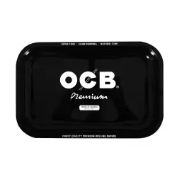 OCB Rolling Tray Premium Schwarz 27,5x17,5cm