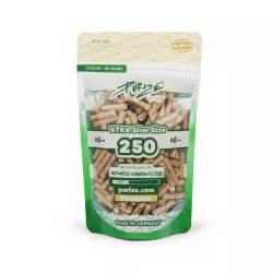 PURIZE Aktivkohlefilter XTRA Slim 6mm - Organic, 250 Stück