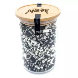 Kailar Aktivkohlefilter Cellulose Slim 6mm Mixed im Glas - 500 Stück