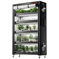 Spider Farmer 6-stufiger Pflanzenständer mit Wachstumslichtern 220 W