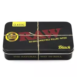 RAW Black Tin Case Dose
