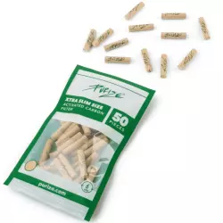 PURIZE Aktivkohlefilter XTRA Slim 6mm im Beutel Organic - 50 Stück