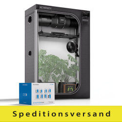 AC Infinity Cultivator Kit, 60x120x180cm, 2 Pflanzen Komplettset, mit Athena Starterkit
