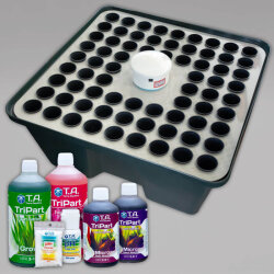 T.A. HydroCloner Spinner 72, hydroponisches System für 72 Pflanzen, 70 L