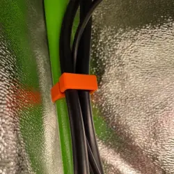Plant Technology Kabelhalter für Growzeltstangen, 10er Set, 22 mm, XL, für 6-8 Kabel