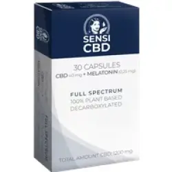 CBD-Melatonin-Kapseln 40 mg, 30 Kapseln