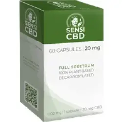 CBD-Kapseln 20 mg – 60 Kapseln, 60 Kapseln