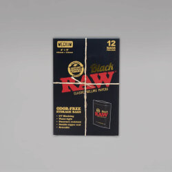 RAW Sack Black Medium, 12 Tütchen