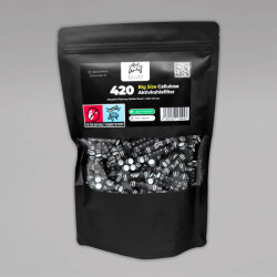 420 Kailar Big Size Aktivkohlefilter, Schwarz