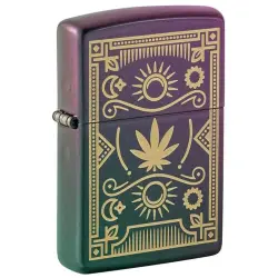 Zippo Benzinfeuerzeug Cannabis Design