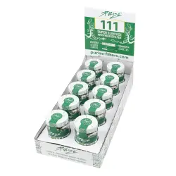 PURIZE Aktivkohlefilter Super Slim Size 5mm 10 Gläser mit je 111 Filter