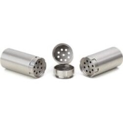 HIZEN 3er Set Kapseln Edelstahl