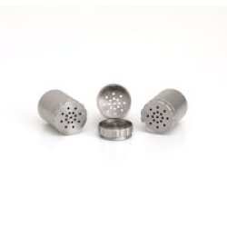 HIZEN 3er Set Kapseln Edelstahl