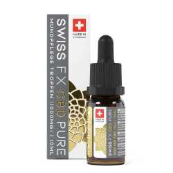 Swiss FX Pure THC frei CBD Öl 10% 20% 10ml - 1.000mg