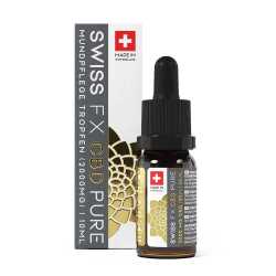 Swiss FX Pure THC frei CBD Öl 10% 20% 10ml - 2.000mg