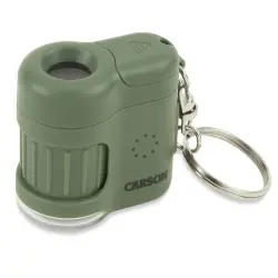 Carson MicroMini 20x LED Taschenmikroskop MM-280G Grün