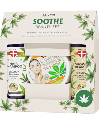 Palacio Soothe Beauty Set - Körper und Haar mit Hanföl