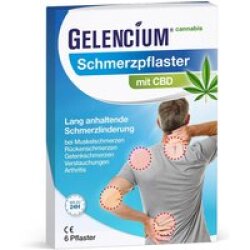 Gelencium Schmerzpflaster mit CBD